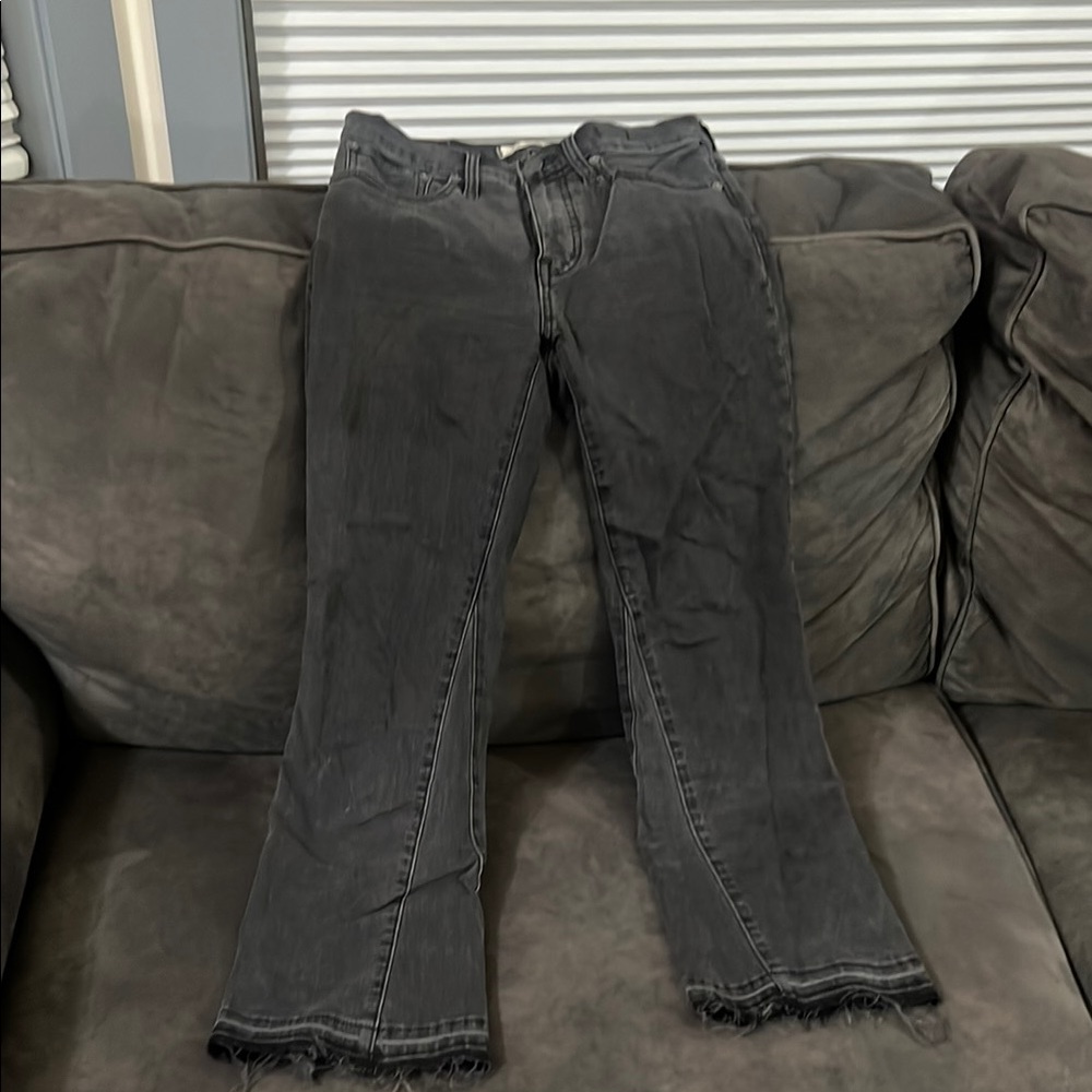 Madewell Flare cropped jeans